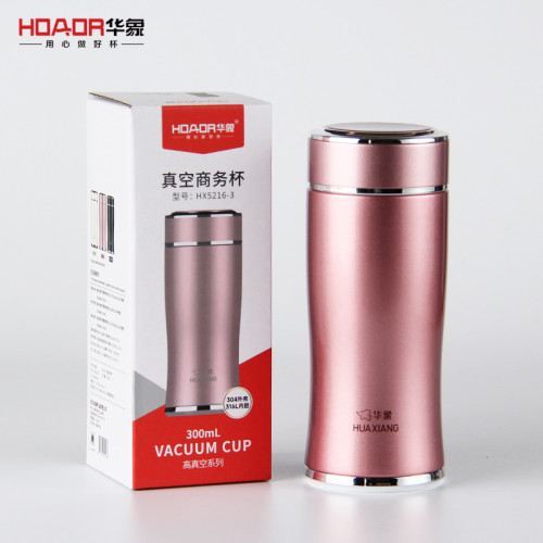 華象5216號新品316不鏽鋼內膽泡茶杯保溫杯高顔值可攜式水杯禮品杯