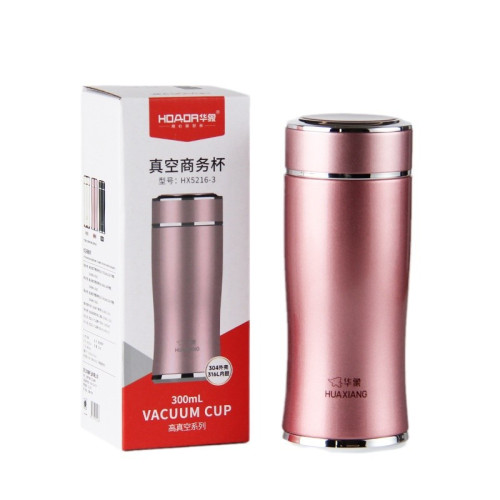 華象5216號新品316不鏽鋼內膽泡茶杯保溫杯高顔值可攜式水杯禮品杯