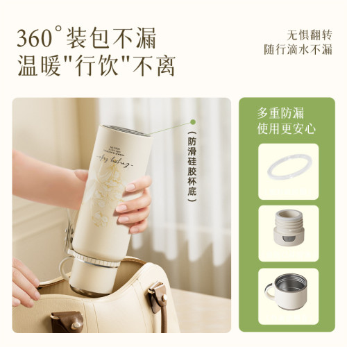 爆款316保溫杯大容量女款茶水分離泡茶杯2024新款大號保溫壺杯子