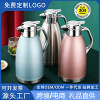 羅馬真空壺禮品 304不鏽鋼保溫壺大容量家用暖水熱水壺開水保溫瓶