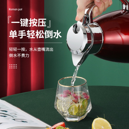 羅馬真空壺 304不鏽鋼保溫壺大容量家用暖水熱水瓶開水保溫瓶禮品