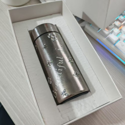 純鈦保溫杯雙層可攜式女士口袋杯戶外小容量上學辦公水杯200ml茶杯