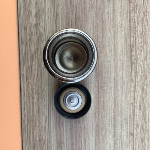 純鈦保溫杯雙層可攜式女士口袋杯戶外小容量上學辦公水杯200ml茶杯