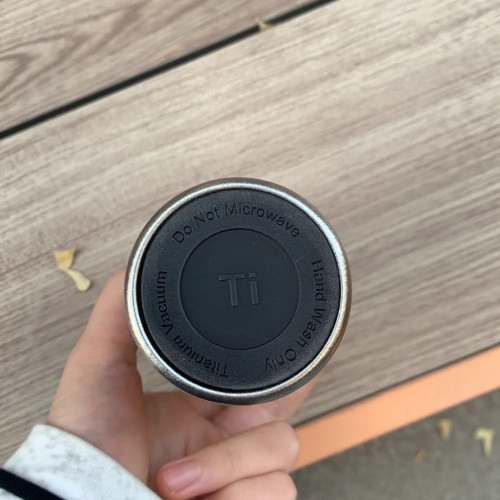 純鈦保溫杯雙層可攜式女士口袋杯戶外小容量上學辦公水杯200ml茶杯