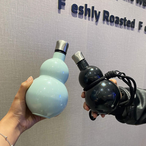黑神話悟空316不鏽鋼陶瓷內膽葫蘆保溫杯可攜式運動水壺家用酒壺