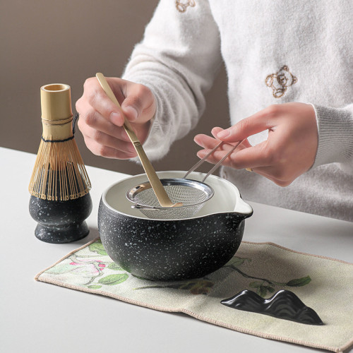 茶筅抹茶刷百本立茶筅立組合宋代點茶抹茶打茶器工具套裝
