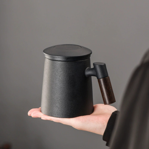 辦公室帶過濾茶漏高檔水杯陶瓷茶水分離泡茶杯子男士個人專用 辦公室帶過濾茶漏高檔水杯陶瓷茶水分離泡茶杯子男士個人專用