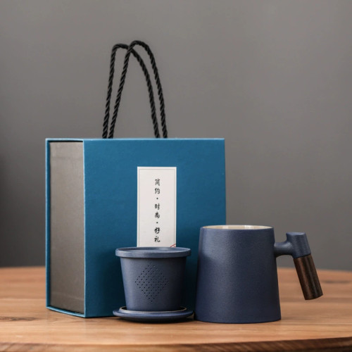 男士個人專用辦公室帶過濾茶漏高檔水杯陶瓷茶水分離泡茶杯子 男士個人專用辦公室帶過濾茶漏高檔水杯陶瓷茶水分離泡茶杯子