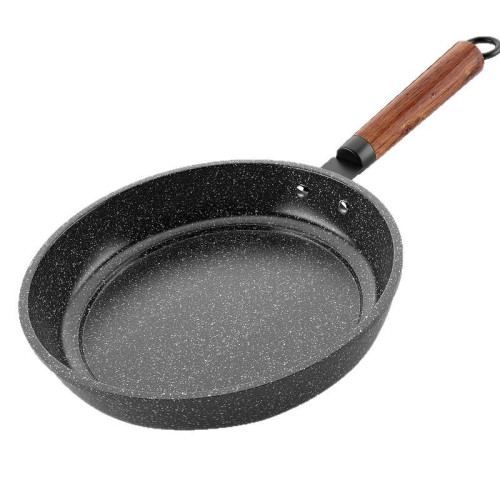 家用麥飯石煎炒一體鍋家用無油煙鍋平底鍋電磁爐燃不沾鍋煎鍋套裝