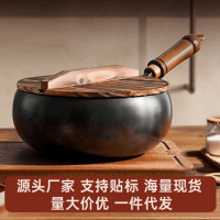 【開鍋出貨】小鐵鍋家用炒鍋無塗層平底不易粘鍋大肚鍋