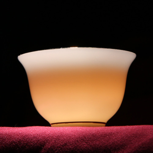薄胎防燙描金陶瓷蓋碗茶杯子整套功夫茶具禮盒裝