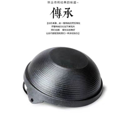 商用鑄鐵小吊鍋生鐵乾鍋日式鑄鐵鍋湯鍋燉鍋燒鍋電磁爐瓦斯螺紋鍋