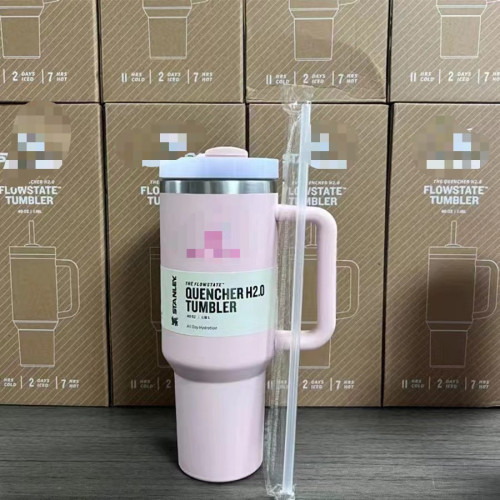 新款史丹利STANLEY2代40oz手柄杯雙層不鏽鋼保溫保冷汽車杯冰霸杯