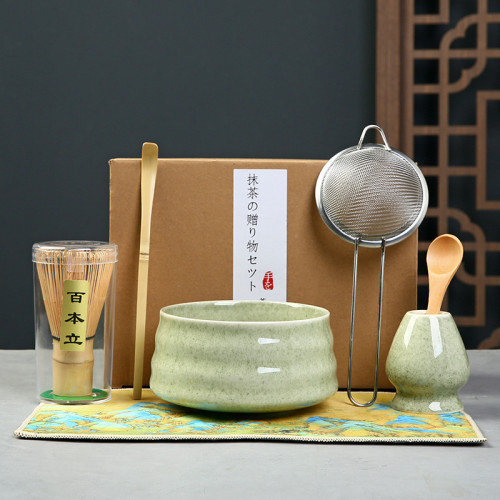 點茶日式抹茶茶道工具百本立茶筅立茶碗整套宋代點茶茶筅套裝