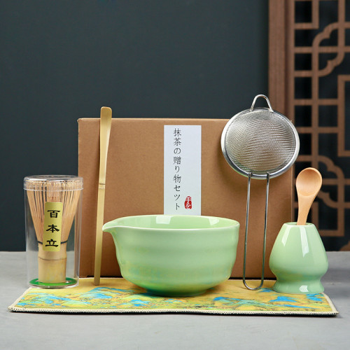 點茶日式抹茶茶道工具百本立茶筅立茶碗整套宋代點茶茶筅套裝
