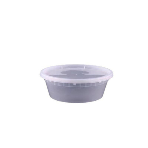 一次性湯杯加厚密封防撒漏耐高溫粥桶甜品冰淇淋杯帶蓋湯碗PP