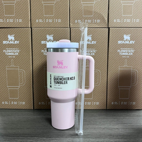 新款史丹利STANLEY2代40oz手柄杯雙層不鏽鋼保溫保冷汽車杯冰霸杯