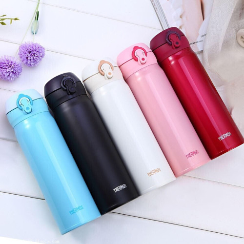 魔師不鏽鋼保溫杯簡約輕量彈跳蓋可攜式直身水杯JNL-502 500ml
