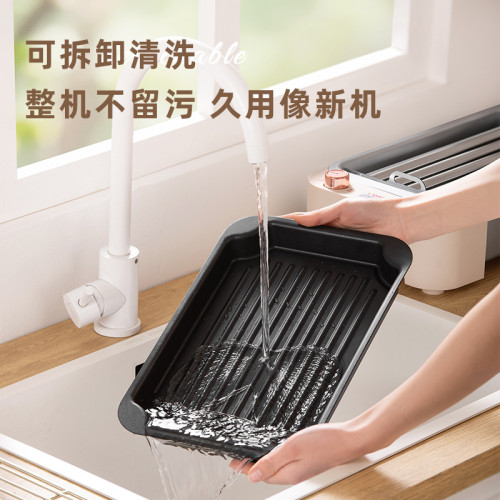 新款家用多功能烤腸機全自動小型熱狗機全自動早餐烤腸機
