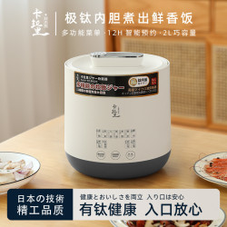 日本智能家用電飯煲迷你小型多功能智能不沾內膽多功能煮飯鍋