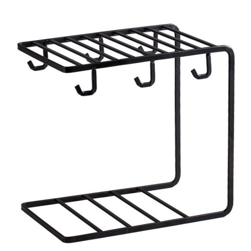 創意歐式輕奢復古咖啡杯架掛架水杯架收納架倒掛瀝水架辦公室家居 創意歐式輕奢復古咖啡杯架掛架水杯架收納架倒掛瀝水架辦公室家居