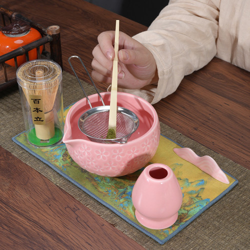 抹茶碗陶瓷日式打抹茶用套裝茶筅竹子抹茶刷百本立宋代點茶道禮盒
