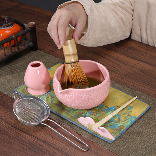 抹茶碗陶瓷日式打抹茶用套裝茶筅竹子抹茶刷百本立宋代點茶道禮盒