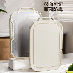 菜板抗菌防黴家用不鏽鋼雙面切菜板廚房專用案板水果粘板砧板佔板