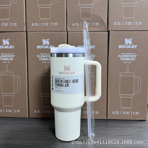 新款史丹利STANLEY2代40oz手柄不鏽鋼保溫保冷汽車杯-高品質重杯