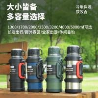 大容量316不鏽鋼真空保溫壺車用旅行壺戶外可攜式運動水壺家用水杯
