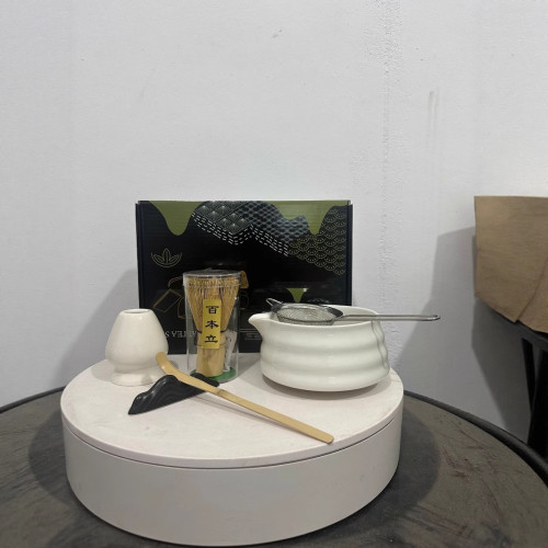 新款日式抹茶器套裝百本立打蛋器工具茶筅茶刷宋代點茶用具
