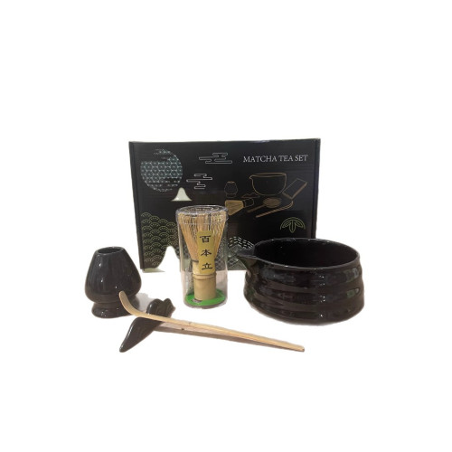 新款日式抹茶器套裝百本立打蛋器工具茶筅茶刷宋代點茶用具