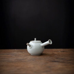 中式手工陶瓷單壺復古哥窰功夫茶壺汝窰開片大象壺可養茶具泡茶家