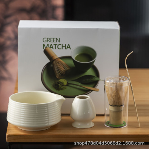 陶瓷抹茶碗日式打抹茶用套裝茶筅竹子抹茶刷百本立宋代點茶道禮盒