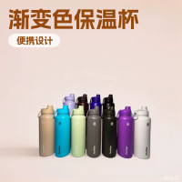 Aquaflask同款可攜式太空壺保冷保溫杯戶外運動 ins風304不鏽鋼