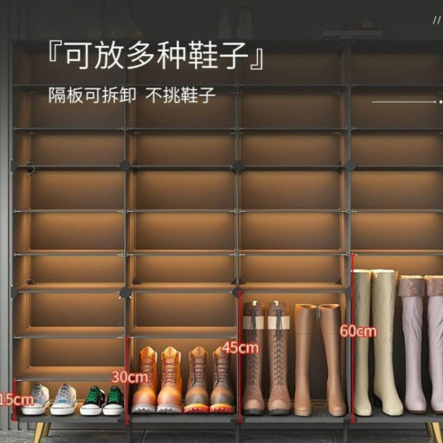 簡易鞋櫃出租屋臥室鞋架子多層門口家用組裝網紅收納鞋盒客廳防塵