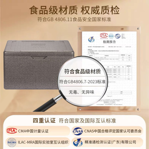 epp保溫箱擺攤用保溫冷藏箱大升量泡沫箱食品生鮮食堂外賣快餐箱