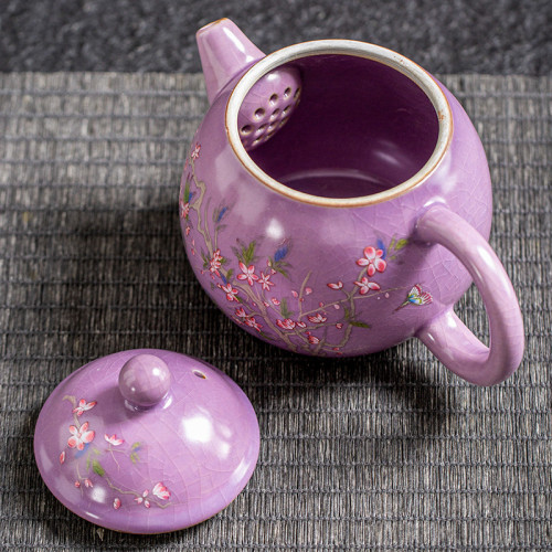 紫汝陶瓷可攜式一壺三杯簡約泡茶旅行茶具功夫茶具商務伴手禮