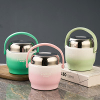 鴻俊達304不鏽鋼提鍋上班族可攜式真空保溫提鍋多層保溫飯盒便當盒