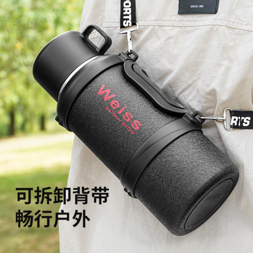 高檔不鏽鋼車用保溫壺茶水分離燜茶壺學生宿舍工地暖壺防爆暖水瓶