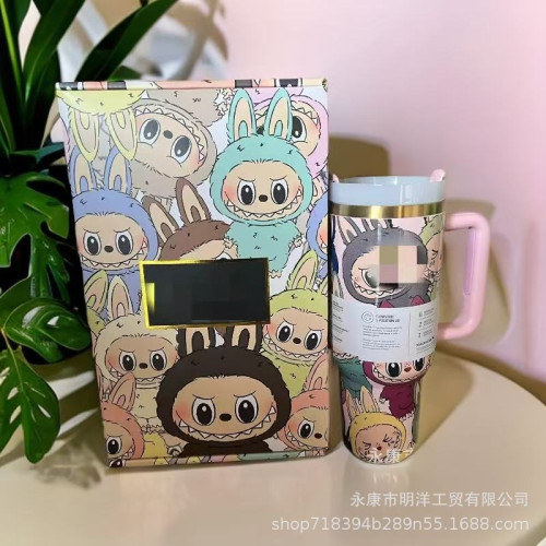 美式史丹利拉布布保溫杯2代40大容量冰霸304不鏽鋼
