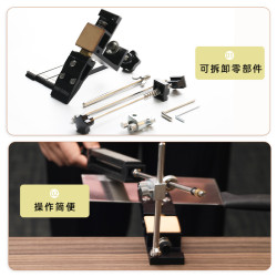 工廠批髮新款家用專屬金剛石磨刀石可替換廚房刀定角磨刀器
