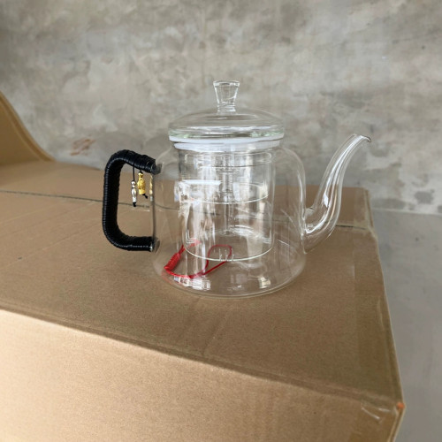 高硼矽耐高溫玻璃家用加厚耐熱蒸煮一體泡茶壺煮茶壺蒸茶器燒水壺