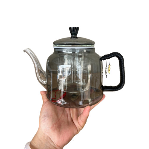 高硼矽耐高溫玻璃家用加厚耐熱蒸煮一體泡茶壺煮茶壺蒸茶器燒水壺