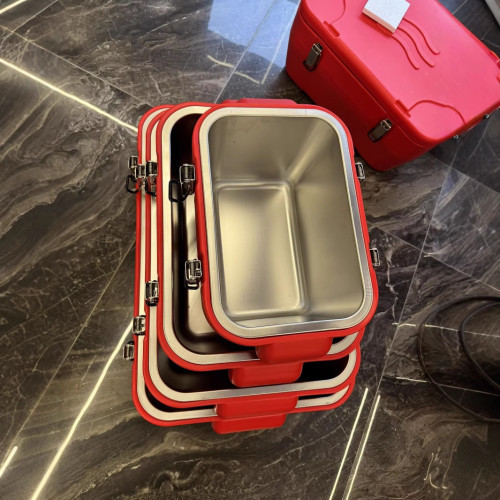 不鏽鋼保冷保溫箱4pcs set food warmer ThermalStorageContainer