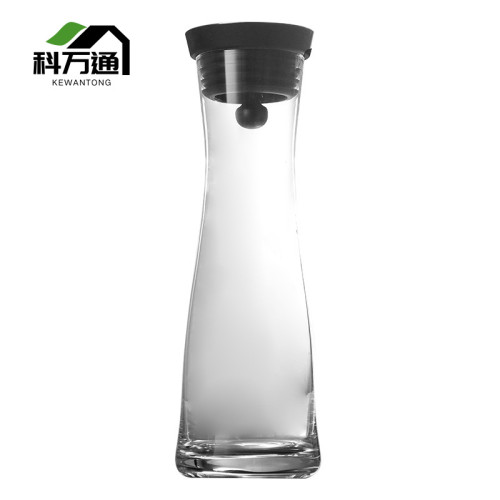 網紅德國不鏽鋼密封冷水壺大容量耐熱玻璃涼水壺家用果汁涼白開壺