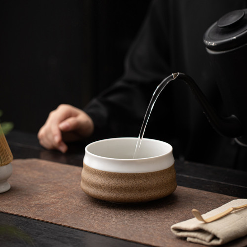日式復古宋代點茶器具套茶筅百本立抹茶碗家用茶道配件陶瓷茶工具