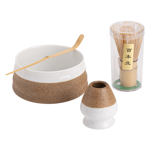 日式復古宋代點茶器具套茶筅百本立抹茶碗家用茶道配件陶瓷茶工具
