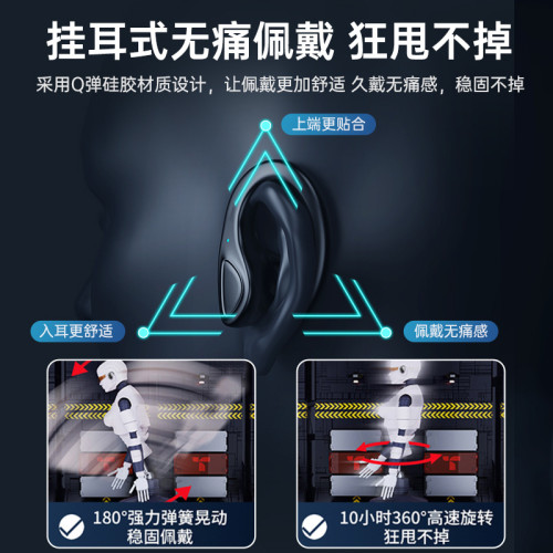 TWS-A20新款藍牙耳機雙耳無線運動掛耳式入耳工
