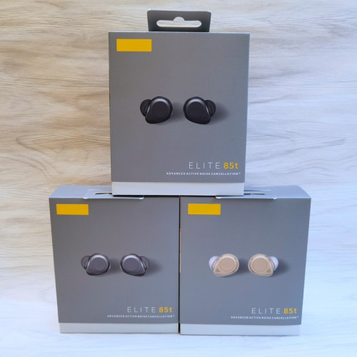 新款elite 85t無線藍牙耳機入耳式立體聲音樂運動商務黑灰金